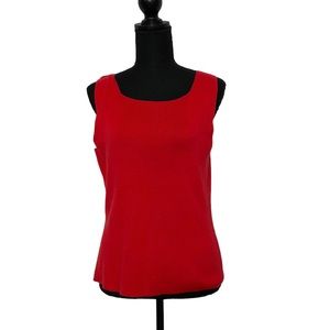 Red Sleeveless Top S